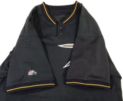 1997-99 יוסטון אסטרוס 33 משחק נעשה שימוש בג'רזי שחור תרגול חבטות NP REM 46 33 - משחק משומש גופיות MLB