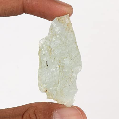 Gemhub 91.9 CT אקוומרין פנינה טבעית אבן חן רופפת מקורית ריפוי מוסמך קריסטל אקוומרין מחוספס רופף רופף אבן חן לייצור
