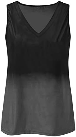 נשים גופיות רופף קיץ חולצות טוניקת טי חולצות מקרית שרוולים חמוד מודפס חולצות תרגיל חולצה אימון שחור