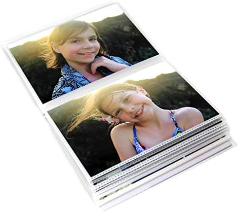 Cocopolka 4 x 6 אלבומי תמונות חבילה של 3 - צבעי מים, כל אלבום תמונות מיני מחזיק עד 48 תמונות 4x6. כיסויים