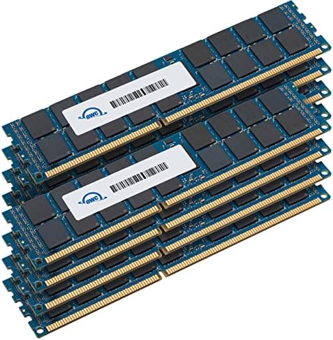 OWC 32GB PC10600 DDR3 ECC-R 1333MHz DIMMS זיכרון תואם למערכות MAC Pro בתחילת 2009 ובסוף 2010 'Nehalem' ו- 'Westmere'