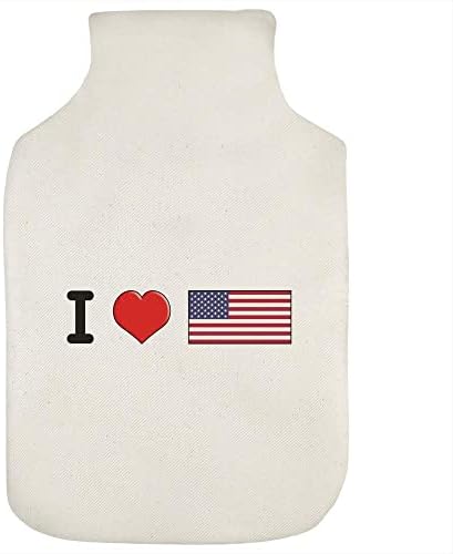 'אני אוהב אמריקה' כיסוי בקבוק מים חמים