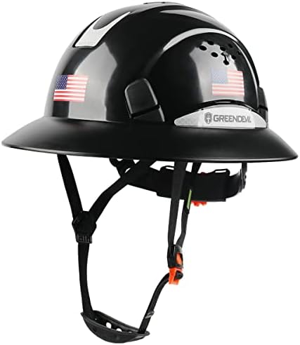 שוליים מלאים כובע קשה אוורור קסדת בטיחות בטיחות OSHA אישרה CASCO