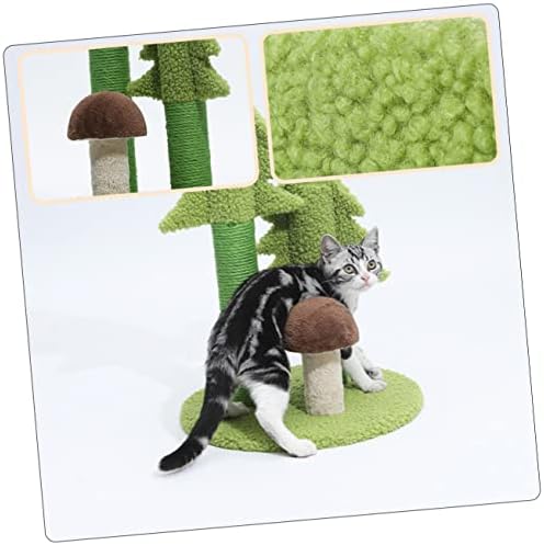 בלקאו חתול טיפוס מסגרת ירוק צעצוע טיפוס צעצועי חתול צעצועי חתול טיפוס צעצוע חתול טיפוס מתלה חתול מגרד לוח