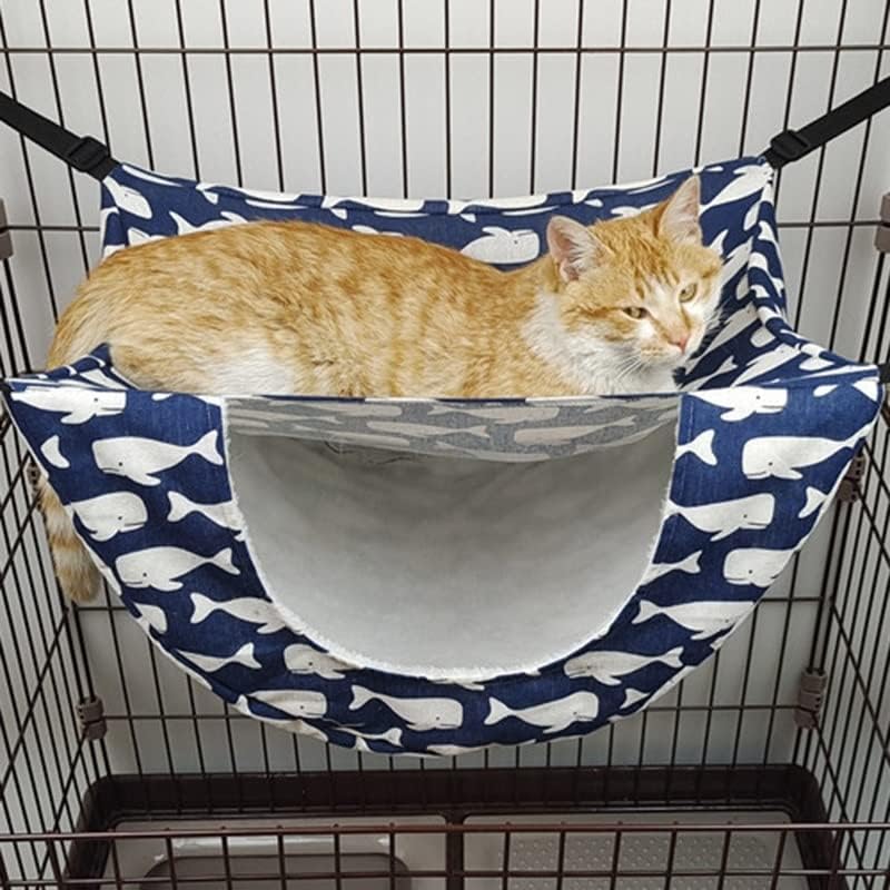 חתולים ערסל לחיות מחמד כלוב תליית מיטה רך קטיפה חתול מיטת בית ערסל חם חתלתול כיסא ערסל כרית מחצלת