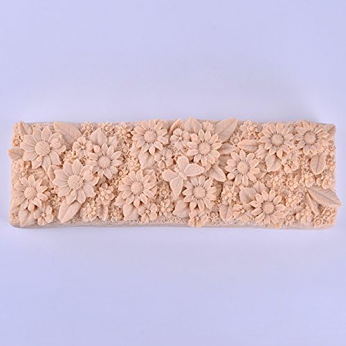 תבניות סבון מלבן ורד ים סיליקון סבון סבון 3D עובש מלאכה בעבודת יד