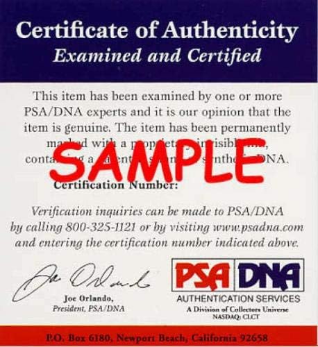 Jim Thome PSA DNA COA Autograpth Leagu