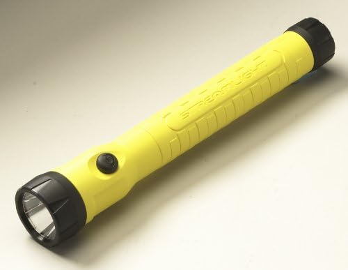 Streamlight 76410 Polystinger LED Haz -lo פנס נטען בטוח באופן מהותי, צהוב - 130 לומן