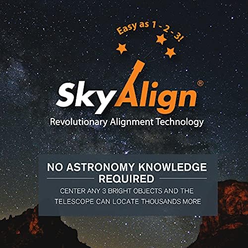 Celestron Nexstar 5Se טלסקופ Skyalign ממוחשב עם ערכת מתאם Smartphone של Nexyz DX Bluetooth