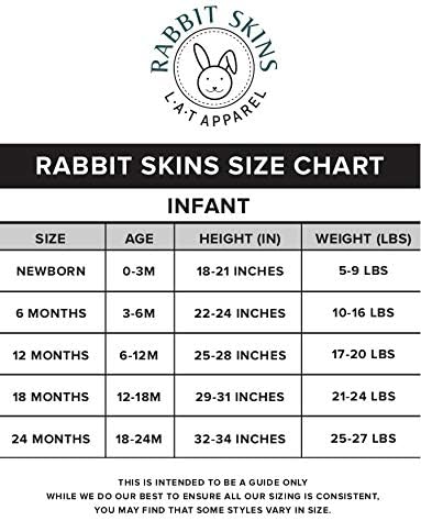 עורות ארנב תינוקת 5-חבילה רכה- בגד גוף שרוול רך
