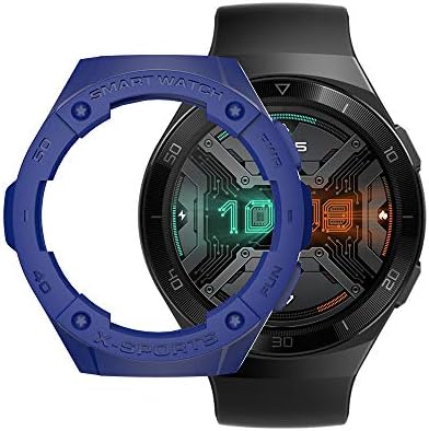 כיסוי פגוש של סיקאי עבור Huawei Watch GT 2E שעון חכם אנטי-סקרט אטום-זעזועים מגן TPU עור לעור Huawei Watch