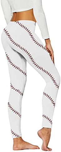היילנד פרה ריצה יוגה חותלות לנשים גבוהה מותן חותלות בייסבול הדפסת רך מוברש נמתח ספורט כושר מכנסיים