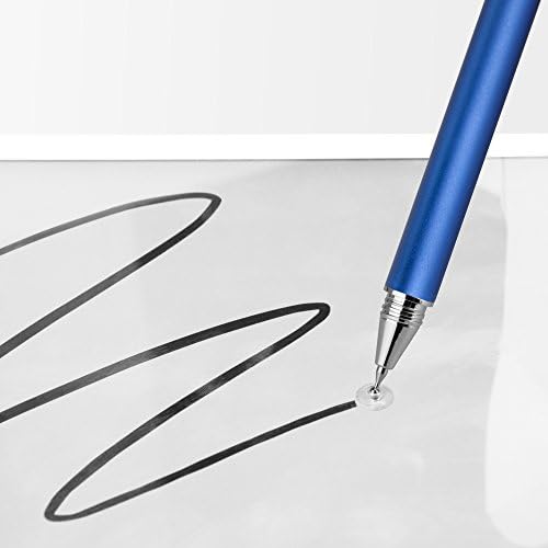עט חרט בוקס גלוס תואם ל- HP Specter X360 - Finetouch Capacitive Stylus, עט חרט סופר מדויק עבור HP Specter X360 - Metallic