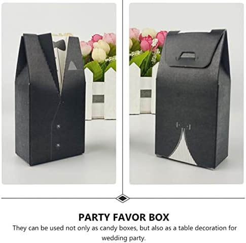 קופסאות Zerodeko 40 יחידות אופנה קופסאות אחסון ממתקים מעניינים מעניינים מחזיק ממתקים למסיבת חתונה