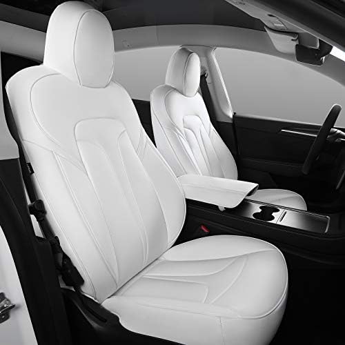 Xipoo Fit Tesla Model Y כיסוי מושב NAPPA מכונית מכונית מכונית מכונית מכסה מגן מושב עטוף לחלוטין מתאים לטסלה דגם Y 2020 2021