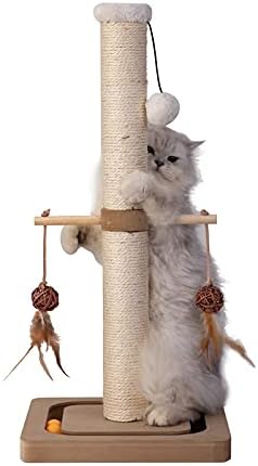 פיקאב חתול גרוד פרימיום סיסל אגרה שריטה הודעות עם מעקב אינטראקטיבי צעצועי אנכי גרדן עבור מקורה חתולים וחתולים-25