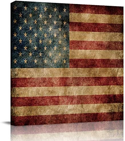 פאנדים לטוס תמונה על בד קיר אמנות מוכן לתלות רטרו אמריקאי דגל שמן ציורי מטבח חדר שינה אמבטיה בית תפאורה 8 איקס 8
