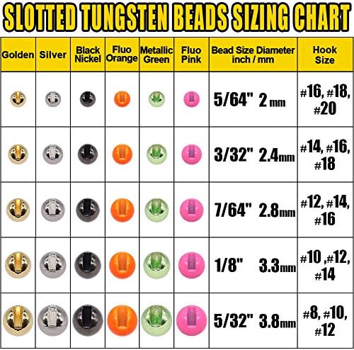 Xfishman Tungsten-Sweads-Beads-typly-toinds-Heads-assortmentmentment חומרי קישור נימפה לדיג זבובים חרוזי טונגסטן