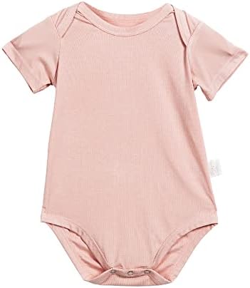 Housbay Baby Romper 3-9 חודשים אחד חתיכה אחת בנות בנות בנות בגדים מגניבים נושמים גוף גוף שרוול קצר ...
