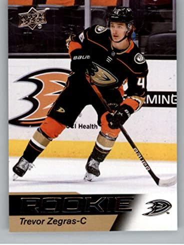2021-22 סיפון עליון NHL Star Rookies Set 2 Trevor Zegras Anaheim Ducks Hockey NM-MT