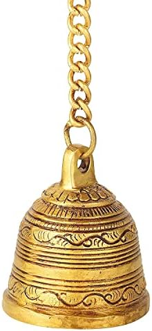 גורוג'י אלוהות פעמונים תלויים עם שרשרת לקישוט סלון בית מקדש בית מקדש פוג'ה פריטים דקורטיביים דלת דינג דונג פוג'ה בל.