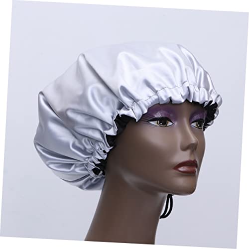כובעי שינה מחוסמים מרפאים לנשים כובעי מקלחת לנשים לנשים כובעים סרוגים לנשים כיסוי שיער לשינה כובע סאטן לכובע מקלחת
