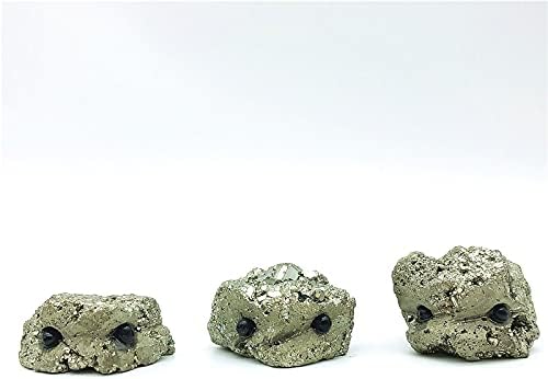 Heeqing AE216 1PC טבעי חמוד חמוד קיפוד קיפוד קוורץ אבן חן מגולפת מגולפת ברזל רייקי ריפוי ריפוי אהבה מתנה אבנים טבעיות ומינרלים