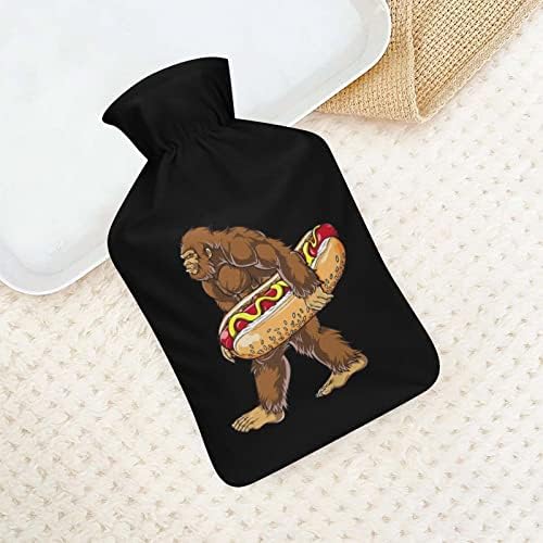 Bigfoot הנושאת בקבוק מים חמים של נקניק