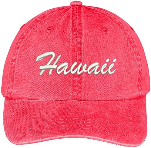 טרנדי הלבשה חנות הוואי המדינה רקום נמוך פרופיל מתכוונן כותנה כובע