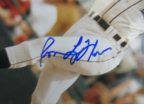 רון לפלור חתום על חתימה אוטומטית 8x10 תמונה II - תמונות MLB עם חתימה