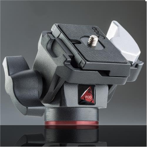 3POD ORBIT 4 חלקים אלומיניום כף יד מונופוד מקל לצילום ווידאו של DSLR, מצלמות ספורט, עם בסיס נוזלים, ראש הטיה, שחרור מהיר של