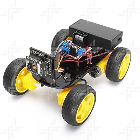 ערכת רובוט מכוניות אינטליגנטית DIY ESP32 CAM עם מצלמה