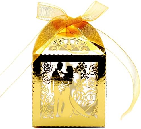 מקסבוס הולו קופסאות ממתקים 50 מארקים עטיפה מסיבת מארז מעדיפה אספקה ​​לילדים בבית ילדות בנים בנים אספקת מתנה