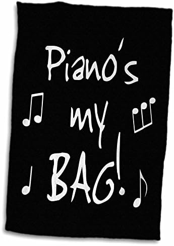 פסנתר 3 דרוז הוא התיק שלי. סטודנט למוזיקה מהנה פסנתרן מוזיקאי מתנה שחור n ... - מגבות