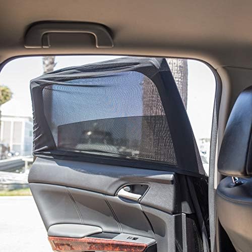 Oxgord Back Window Car Sun Shake for Baby Fit אוניברסלי בכושר אוויר מסך מכסה שמש מתאים לרוב המכוניות ורכבי השטח