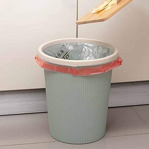 פח אשפה עגול פלסטיק פח אשפה פסולת סל אשפה יכול סל לחדרי אמבטיה מטבחים בית משרדים במעונות חדרי / ו / 4 יחידות