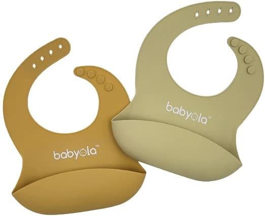 סיליקון סיליקס תינוקות עם לוכד שפיכה, סט של 2, אטום מים מתכוונן ו- BPA בחינם, לבנים ובנות, תינוקות ופעוטות,