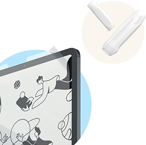 צרור פרו-נייר-ערכת שני באחד כוללת מגן מסך עבור iPad Pro 11 ו- iPad Air 10.9 ועפרונות אחיזה