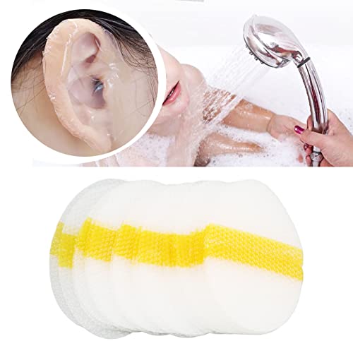 30 יחידות מדבקות אוזניים אטומות למים לתינוקות, כיסויי אוזניים חד פעמיים למקלחת, ילדים רב -פונקציונליים מגני אוזניים שזה