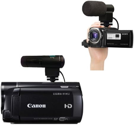 מיקרופון סטריאו עם שמשה קדמית עבור Canon EOS Rebel T6i