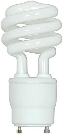סאטקו ס8210 23 וואט 4100 קראט גו24 בסיס מנורת פלורסנט קומפקטית ספירלית מיני, שווה 100 וואט