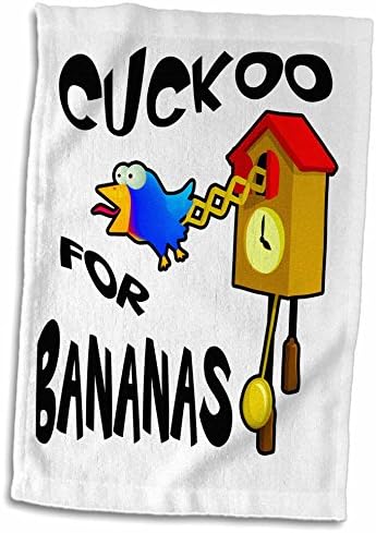 3 דרוז קוקיה מצחיקה לעיצוב ציפורים בננות - מגבות