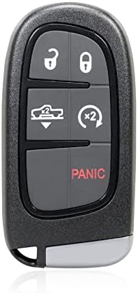 כניסה ללא מפתח מרחוק להתחיל פוב 5 כפתור החלפת כלי רכב מתאים 2014-2019 ג 'יפ צ' רוקי ראם 68159657