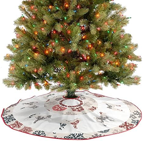 צללית כלבים חצאית עץ חג המולד, חצאית עץ עץ צללית כלב חג המולד, 30 x 30 חג המולד קישוטי חג המולד מחצלת למסיבת חג חיצונית מקורה