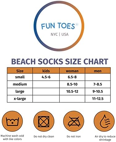אצב רגליים מהנות 2 זוגות גרבי חוף לכדורגל כדורעף, קמפינג, רפטינג, צלילה וכל ספורט חול