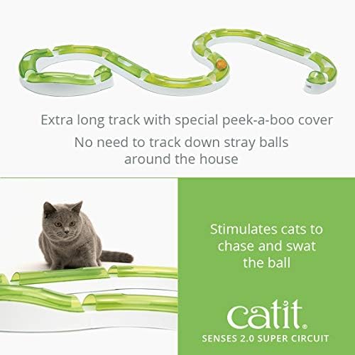 Catit Senses 2.0 מעגל, צעצועי חתול אינטראקטיביים