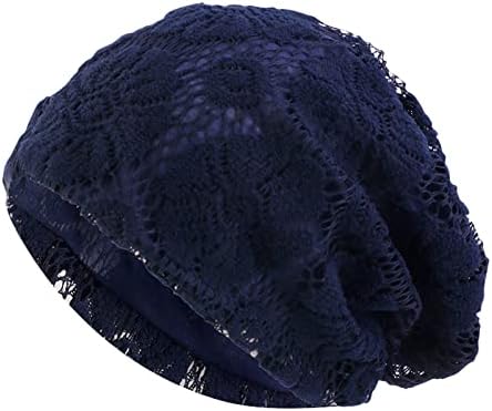נשים רכות רכות רכות כובע כפפה כפפה לנשים רשת מתקפלת בעבודת יד תחרה פרחונית כותנה כימותרפיה כימותרפיה כובעים כובעים