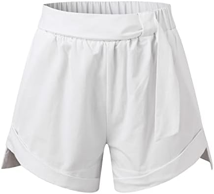 מכנסיים קצרים לנשים קיץ מזדמן בקיץ גבוה במותניים מותניים נוחים מכנסיים קצרים מפעילים מכנסיים קצרים אתלט