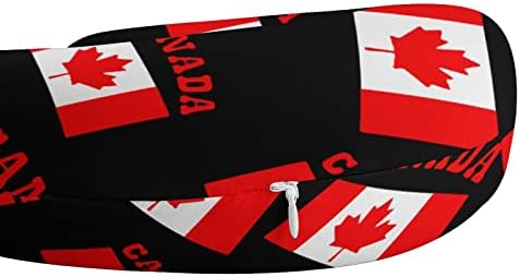 דגל קנדה דגל נסיעות צוואר זיכרון כרית קצף טיסת ראש משענת שינה תמיכה ראשית למשרד לרכב מטוס