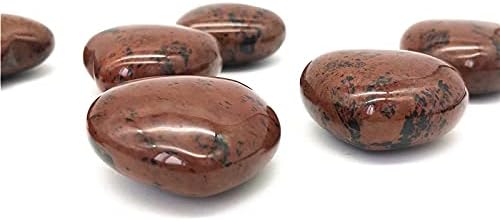 Heeqing AE216 1PC טבעי אדום אדום לבביסיאן בצורת גביש גביש אבן מלוטשת קישוט ריפוי מתנה אבנים טבעיות ומינרלים קריסטל